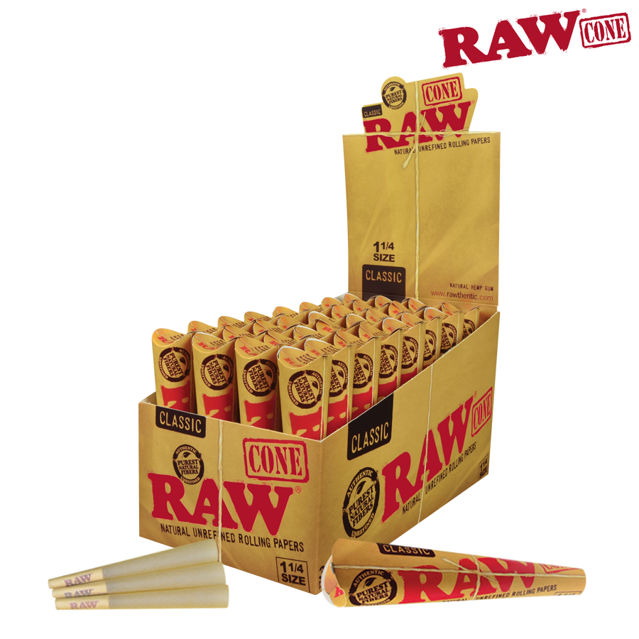RAW Classic Pre-Rolled Cone Pack