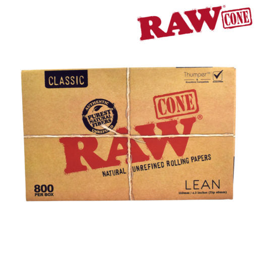 Bulk Pack of RAW Lean Cones 800 Pieces