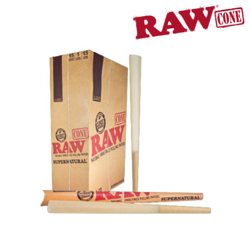 RAW 12" Supernatural Size Pre-Rolled Cones