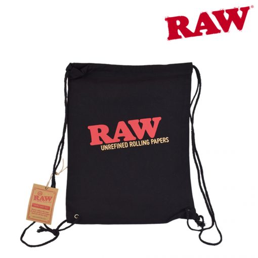 RAW Drawstring Bag | Black