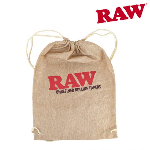 RAW Drawstring Bag | Tan