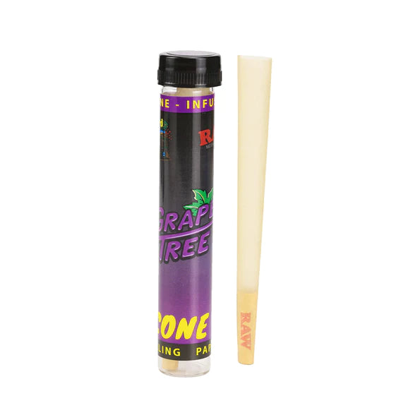 RAW x Orchard Beach | Grape Tree Terpene Infused Pre-Rolled Cone | King Size