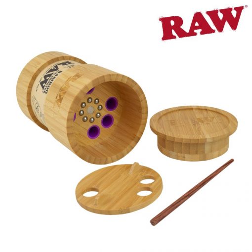 RAW Bamboo Six Shooter Cone Filler | For 1 1/4 Size Cones