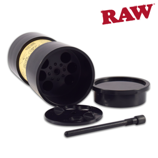 RAW Six Shooter | 1 1/4 Size Cone Filler Device | Fills up to 6 Cones at a Time!