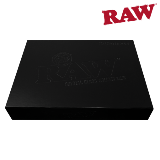 RAW Crystal Glass Rolling Tray