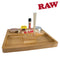 RAW Natural Bamboo Rolling Tray