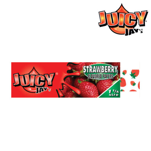 Juicy Jay's Strawberry 1¼ Rolling Papers