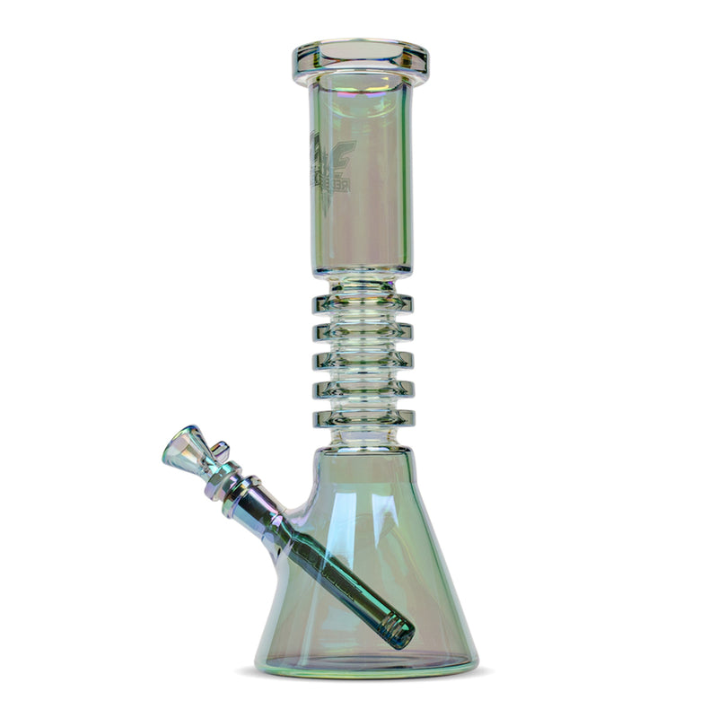 12" Metallic Terminator Finish Radiation Beaker - Red Eye Tek - Blue