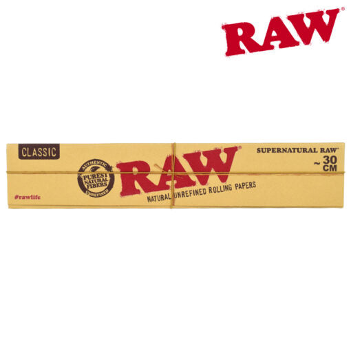 RAW Classic Rolling Papers | Size: Supernatural | Length: 12"
