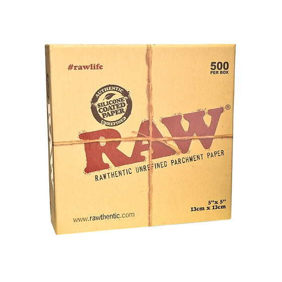 RAW Parchment Squares 5’’ X 5’’ - 500 Box