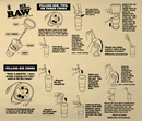 RAW Six Shooter | 1 1/4 Size Cone Filler Device | Fills up to 6 Cones at a Time!