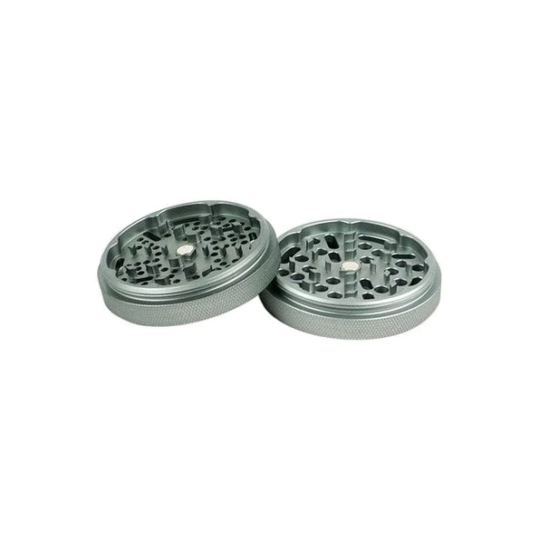KANNASTÖR GR8TR V2 Series Solid Body Grinder | 7 Piece | 2.125″ Blue