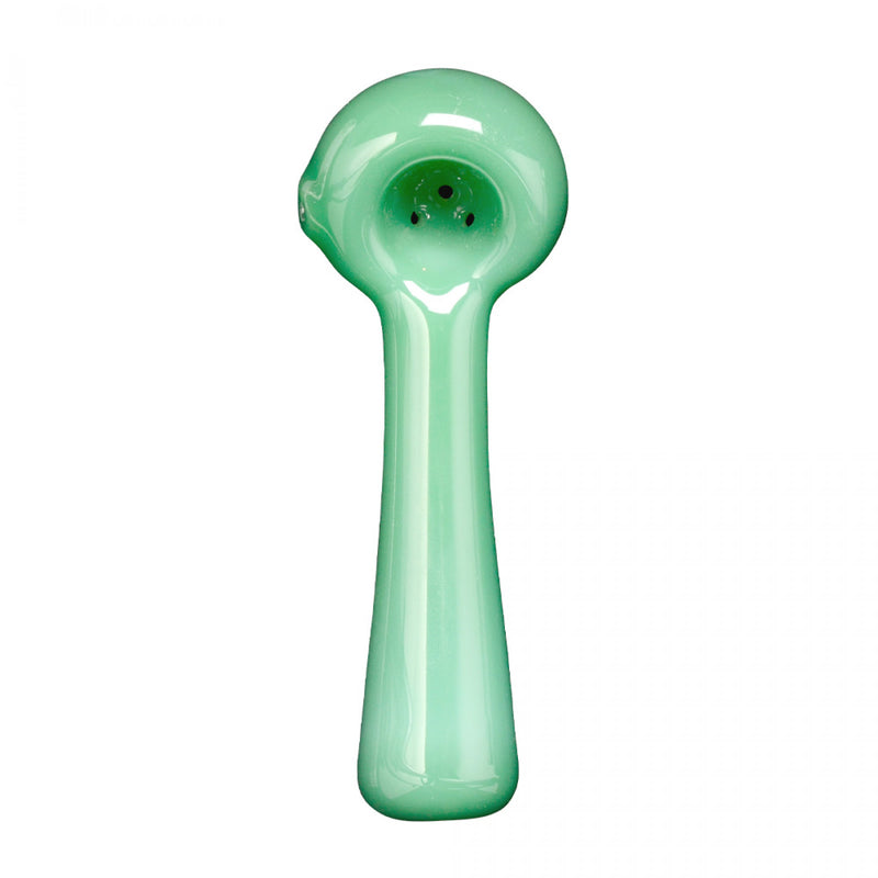 4.5" Spoon Hand Pipe - Jade Green Colour