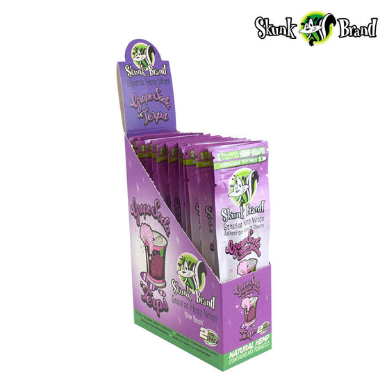 Skunk Terp Enhanced Hemp Wraps - Grape Soda